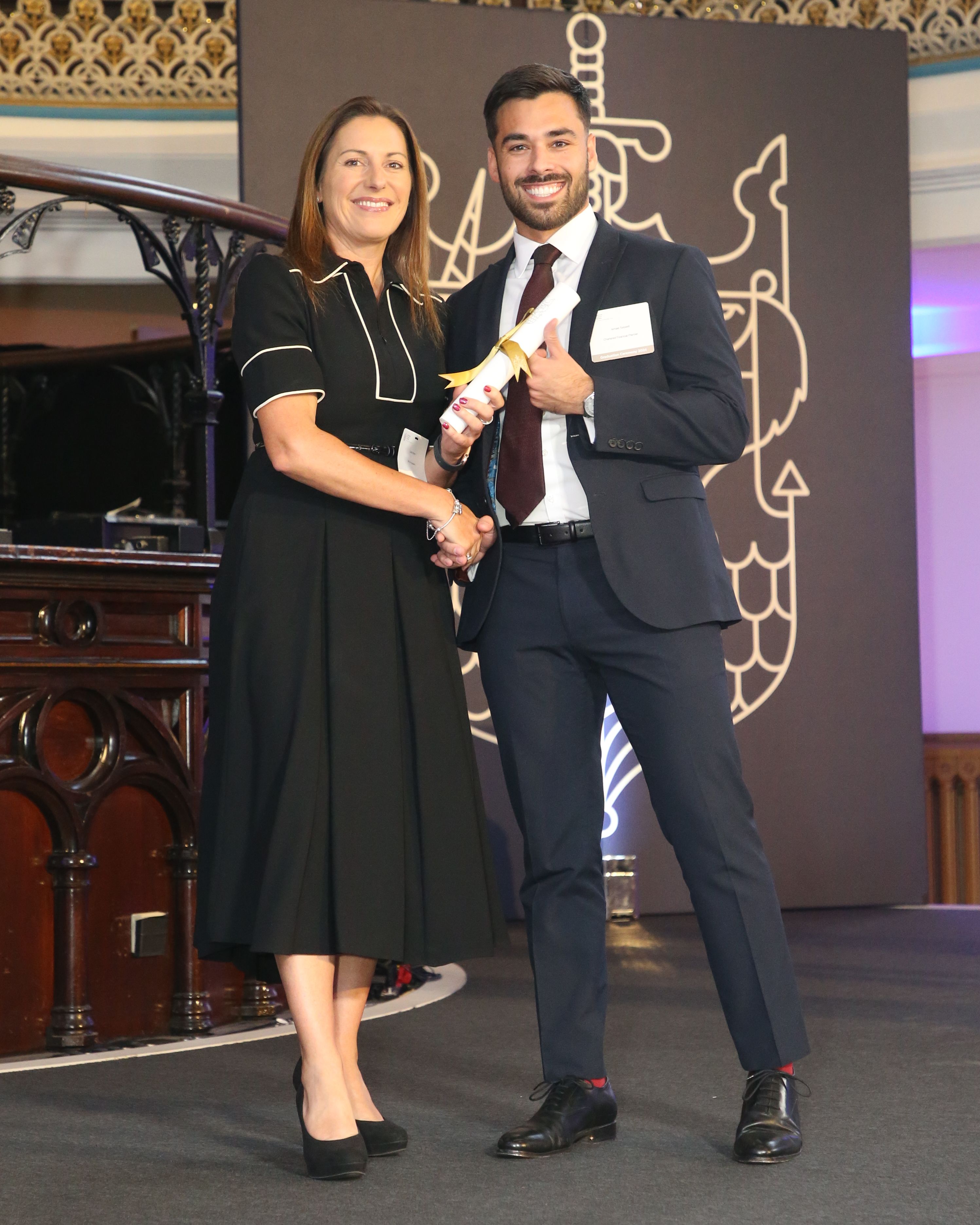 Chartered Financial Planner award ceremony